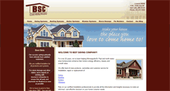 Desktop Screenshot of bestsiding.com